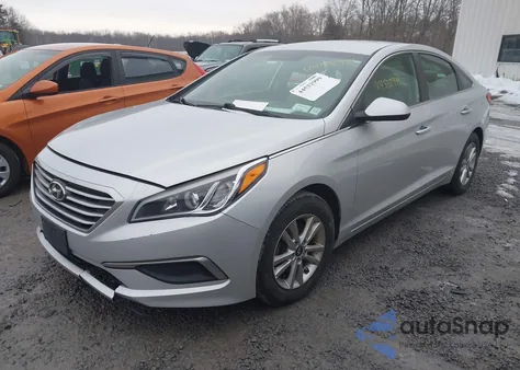 2017 Hyundai Sonata из США, поврежденный, VIN 5NPE24AF0HH518201